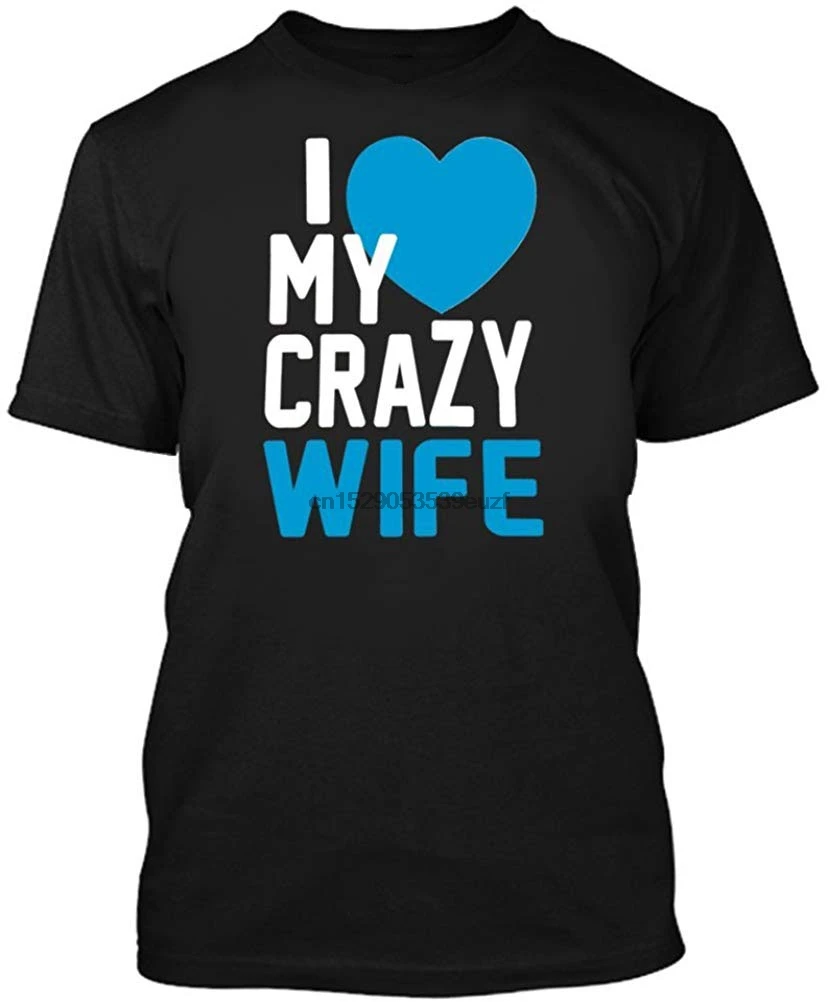 Для взрослых с надписью &quotЯ люблю мою жена футболка унисекс для мужчин и женщин
