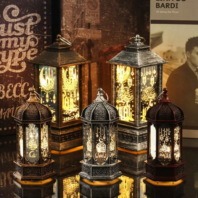 

EID MUBARAK светодиодные фонари для дома, украшение для мусульманского фестиваля, праздвечерние чный Декор Рамадан, подарки, Ид Аль Адха
