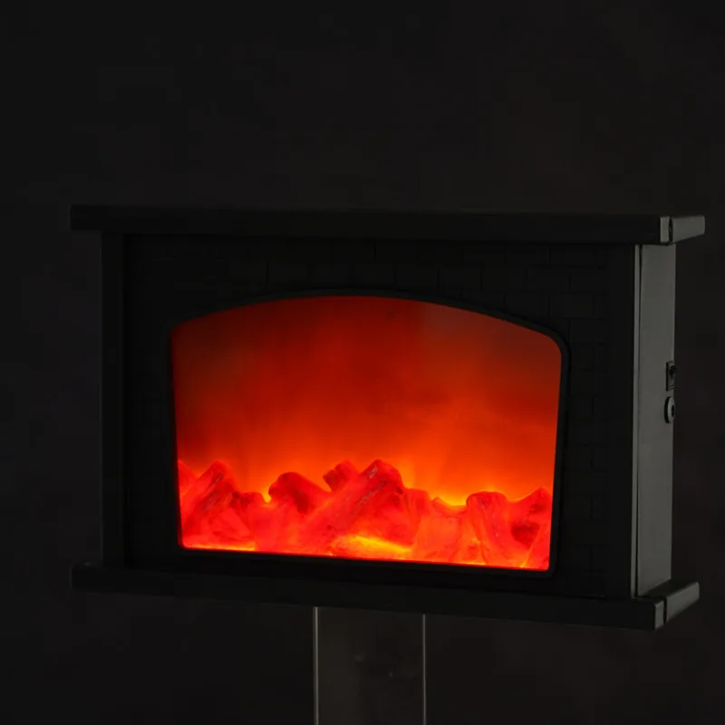 Romantic Portable USB Powered Fashion Flame Effect Night Light Bar LED Simulation Fireplace Living Room Home Decor | Лампы и освещение