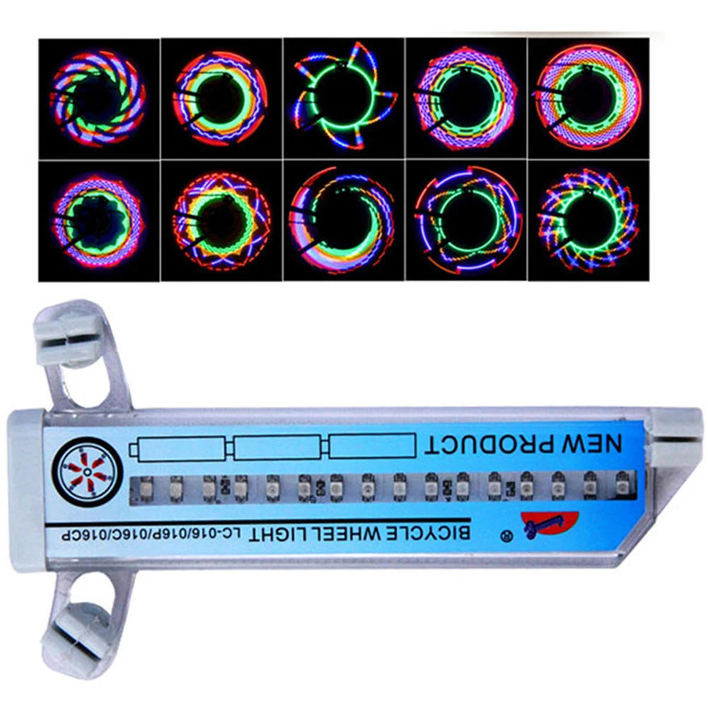 Фонарь велосипедный с 16 светодисветодиодный водонепроницаемый датчиком для