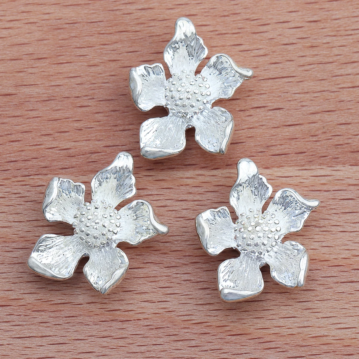 GUFEATHER M336, ювелирные аксессуары, 18k позолоченный, diy кулон, форма цветка, ручная работа, diy серьги, изготовление ювелирных изделий, 10 шт./партия