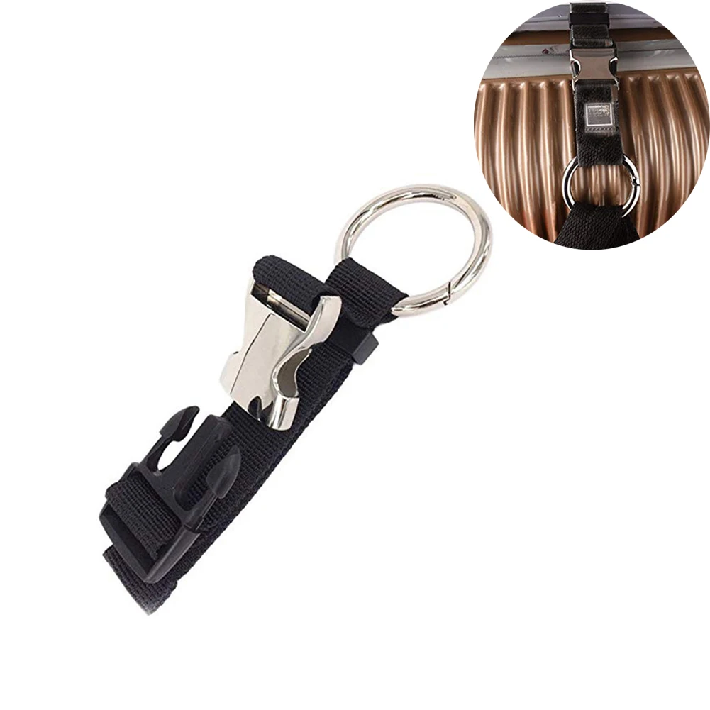 

Multifunction Adjustable Black Hanger Suitcase Portable Anti Lost Elastic Luggage Strap Travel Security Nylon Fixed Belt Strong