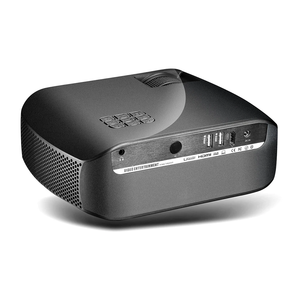 F10 Android 7 1 светодиодный проектор для домашний мультимедийный HD мини-проектор