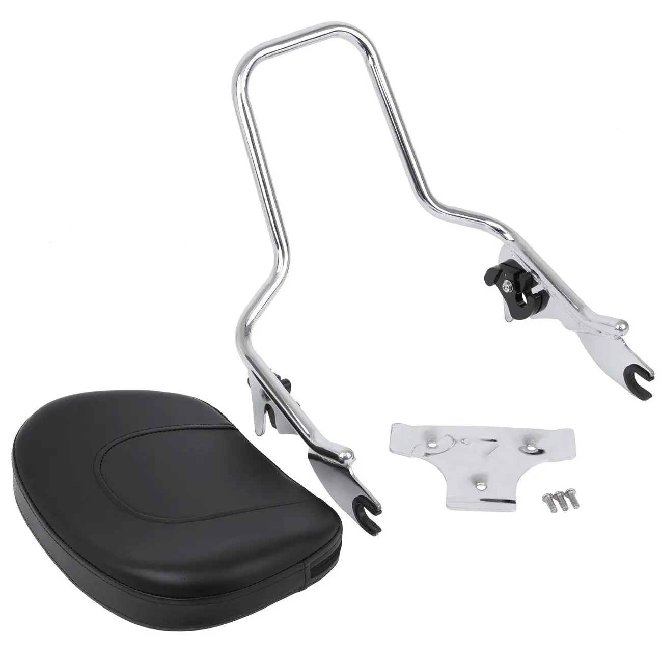 Samger мотоцикл съемная спинка Сисси Бар багажная стойка для Harley Touring Road King Electra Street