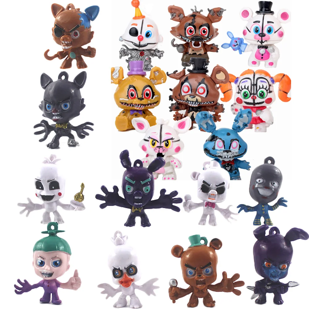 FNAF кошмар эннард цирк детские фигурки из игры Фредди ПВХ игровые Бонни Фокси Чика