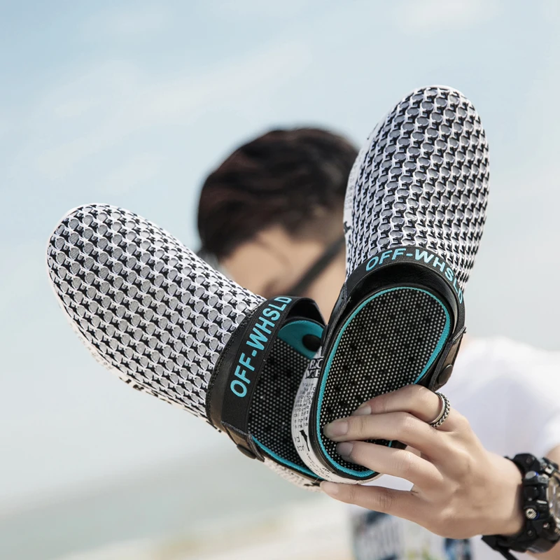 Мужские Пляжные шлепанцы с дырками сандалии для сада и пляжа большие размеры 46 |