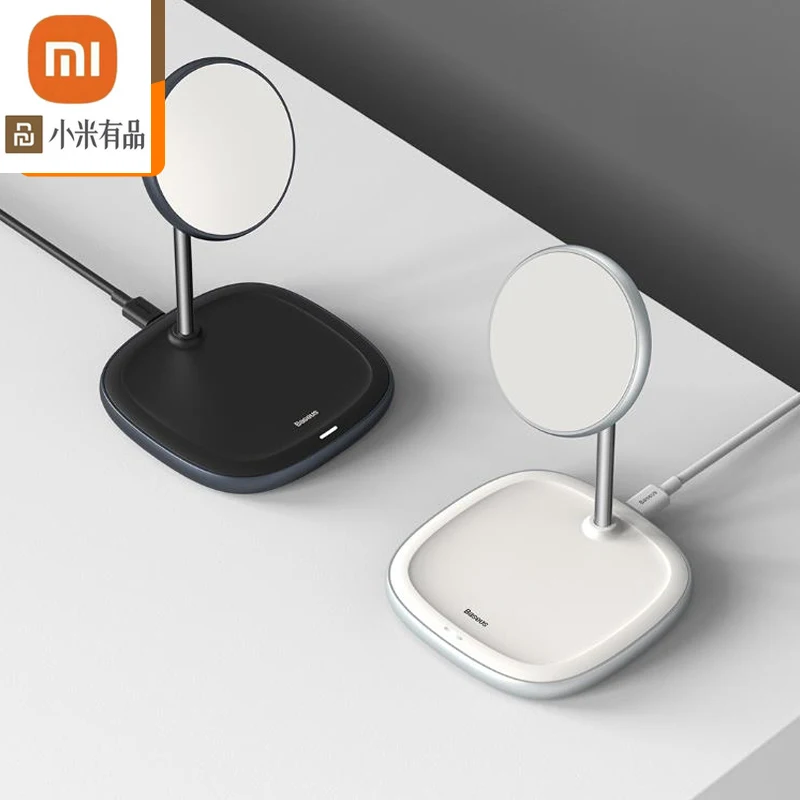 

youpin 15W peak output magnetic desktop stand wireless charger for iPhone12 mini pro mobile phone series