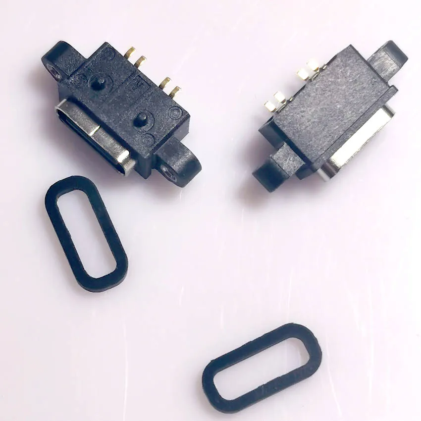 1-10 шт. водонепроницаемый разъем Micro USB TYPE-C на 4 контакта |