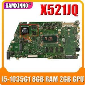 x521jq original mainboard w i5 1035g1 8gb ram 2gb gpu for asus x521 x521j x521jq laptop motherboard mainboard tested full 100 free global shipping