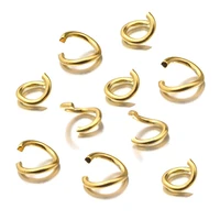 200pcs 4mm 5mm 6mm 8mm 9mm 10mm gold stainless steel jump rings diy necklaces bracelets accessories jewelry making findings