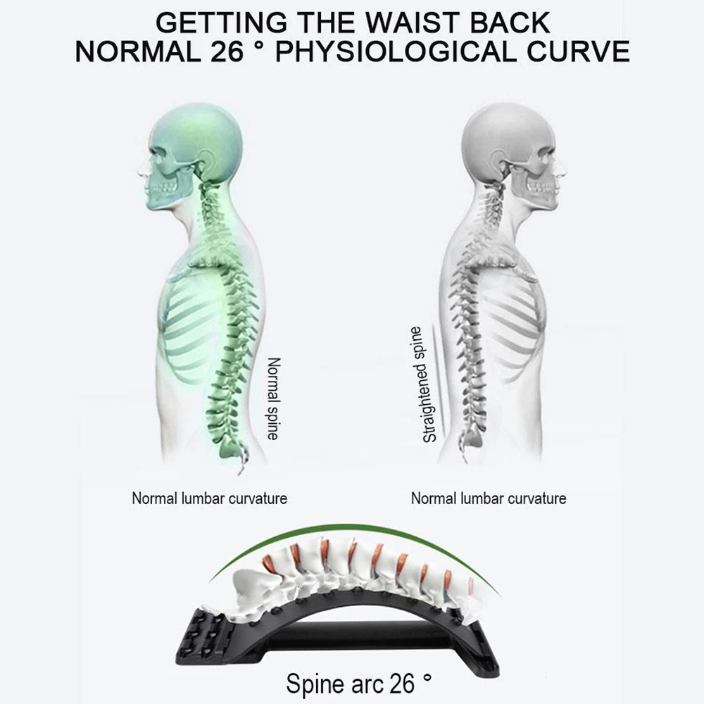 Оборудование для растяжки спины массажер Массажер Волшебные подрамники фитнес
