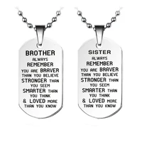 brother sister keychain remeber you are brave birthday gifts big brother gift for men women little brother christmas gifts