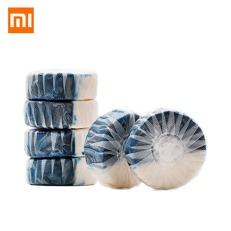 Xiaomi Clean-n-fresh двойной эффект дезодорирующая Чистка туалетный блок независимая Водорастворимая пленка упаковка Анионный активный Fac