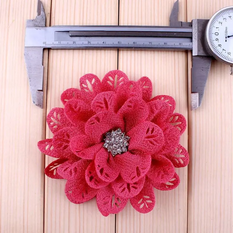 20 шт./партия цветок с кристаллами 9 5 см