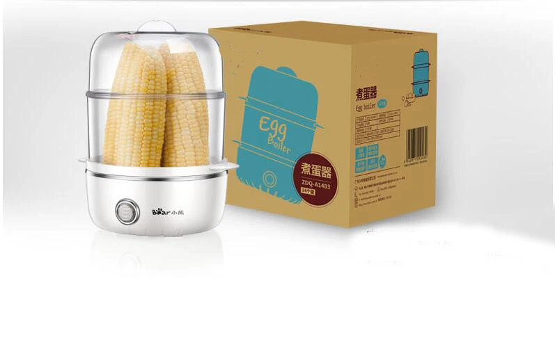 

Steamed egg cooker Multi-function egg cooker automatic power off home stainless steel small egg pot breakfast machine c