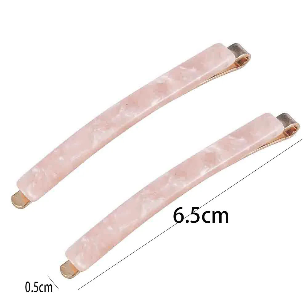 2 шт./компл. японская ацетатная шикарная Минималистичная Милая акриловая заколка