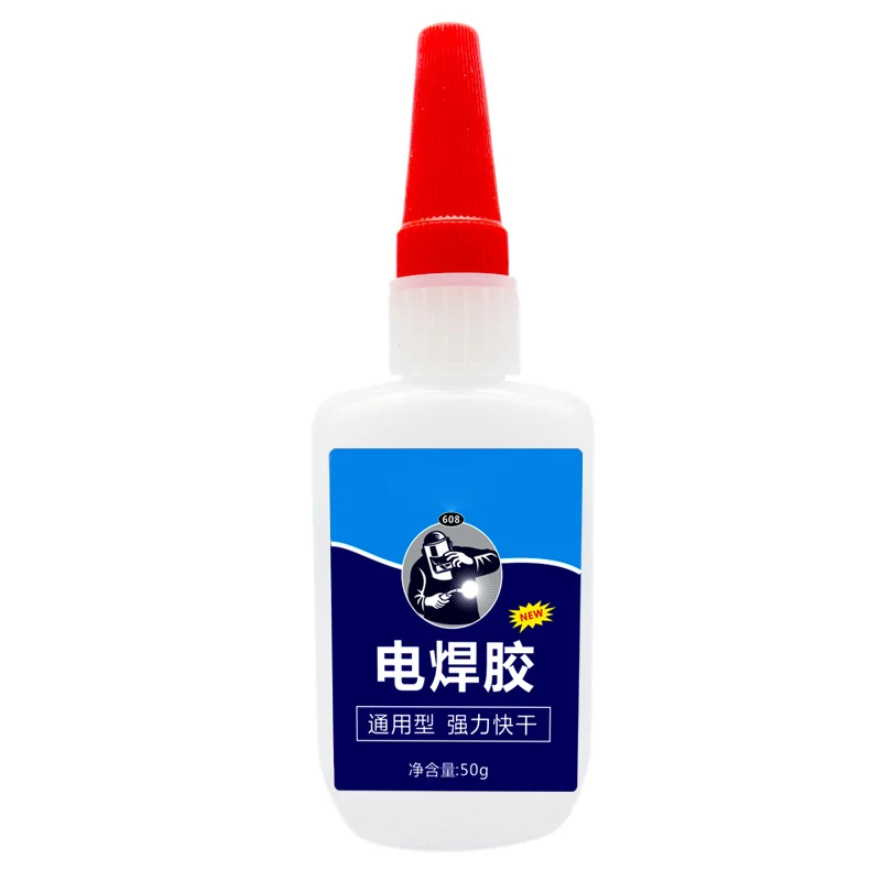 

Multi Purpose Adhesive Glue Plastic Wood Metal Rubber Tire Repair Glue Soldering Agent with Dropper 0.35/1.76 Oz J55