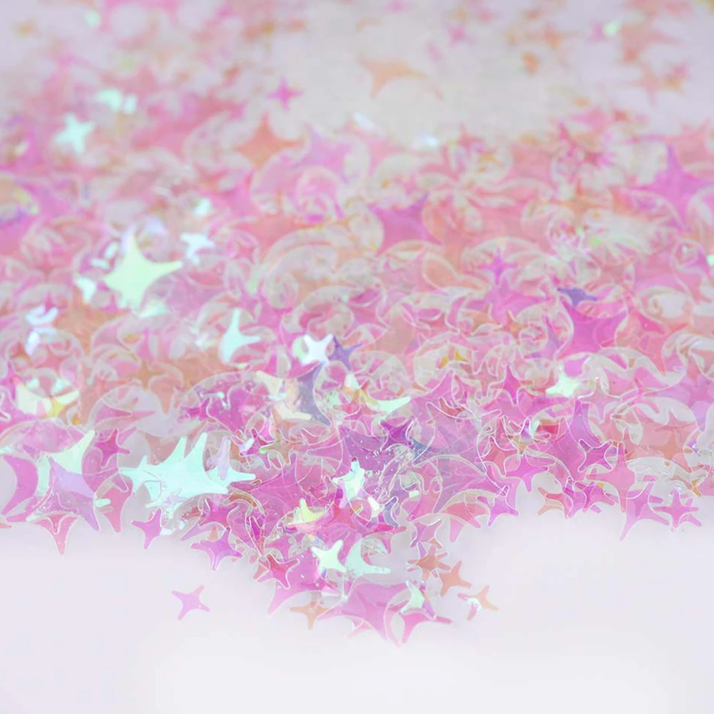 Блестящий Spangle профессиональный маникюрный блеск для ногтей со звездами блестки