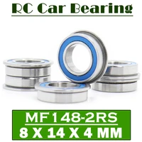 mf148 2rs bearings blue sealed 8144 mm 6 pcs mf148rs ball bearing parts for hobby rc car truck