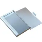 1 шт. алюминиевый сплав бизнес держатель для карт BoxNew Практичный Водонепроницаемый чехол для кредитных карт высокое качество 9.3x5.7x0.7cm