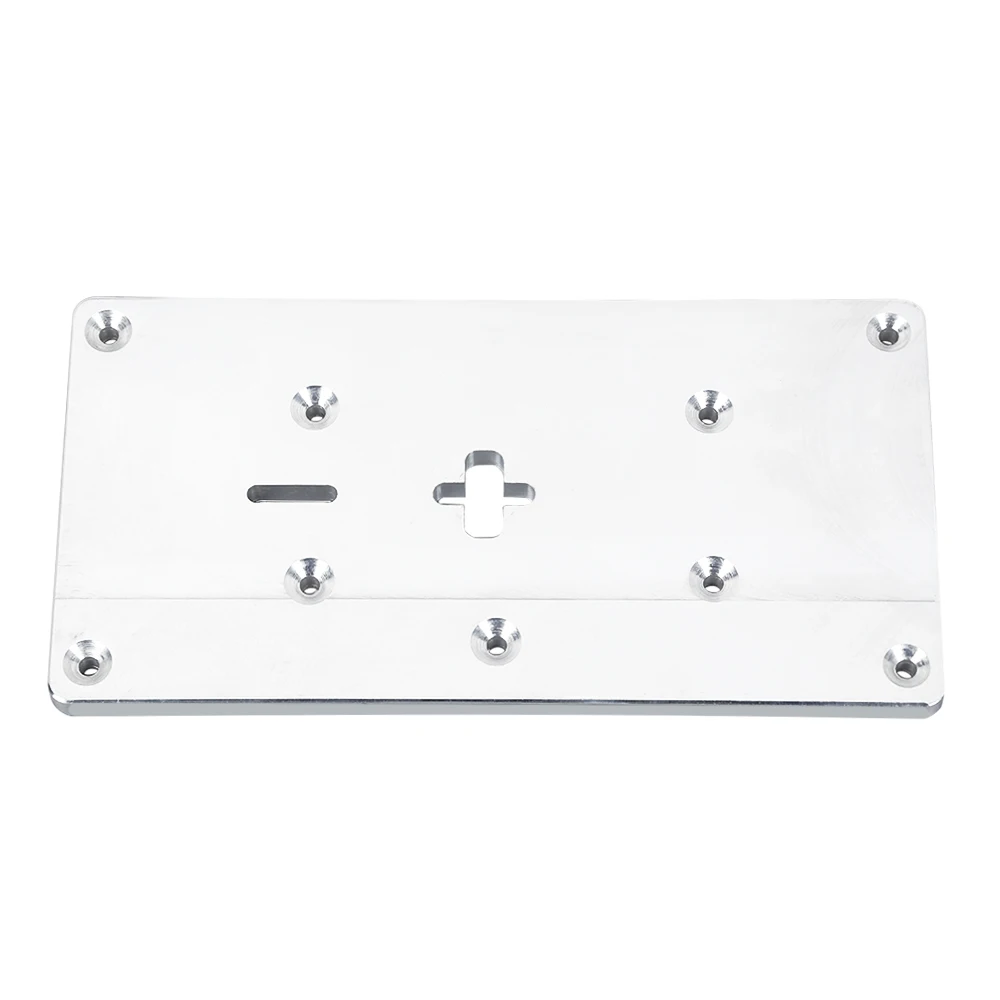 Алюминиевый фрезерный стол вставная пластина с крепежными винтами для