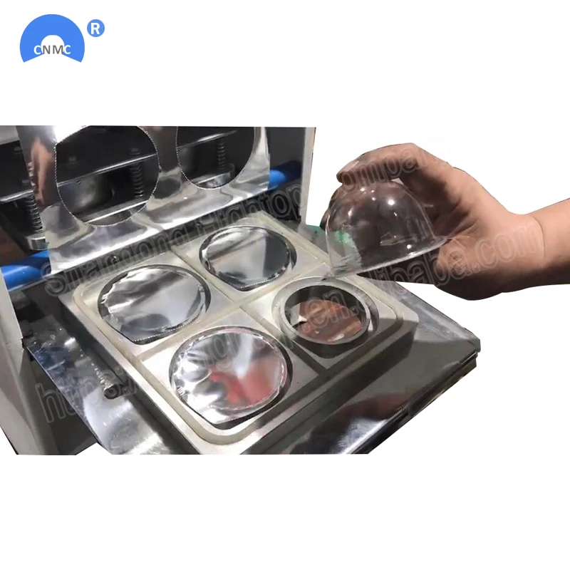 

4 Cups Come Out One Time Cup Sealing Machine For Sale