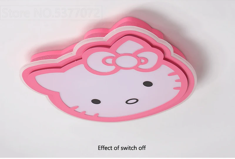 Pink Cartoon Cute Baby Girls Room Ceiling Light Princess Beautiful Kids Bedroom Ceiling Lamp Child Children Room Ceiling Light