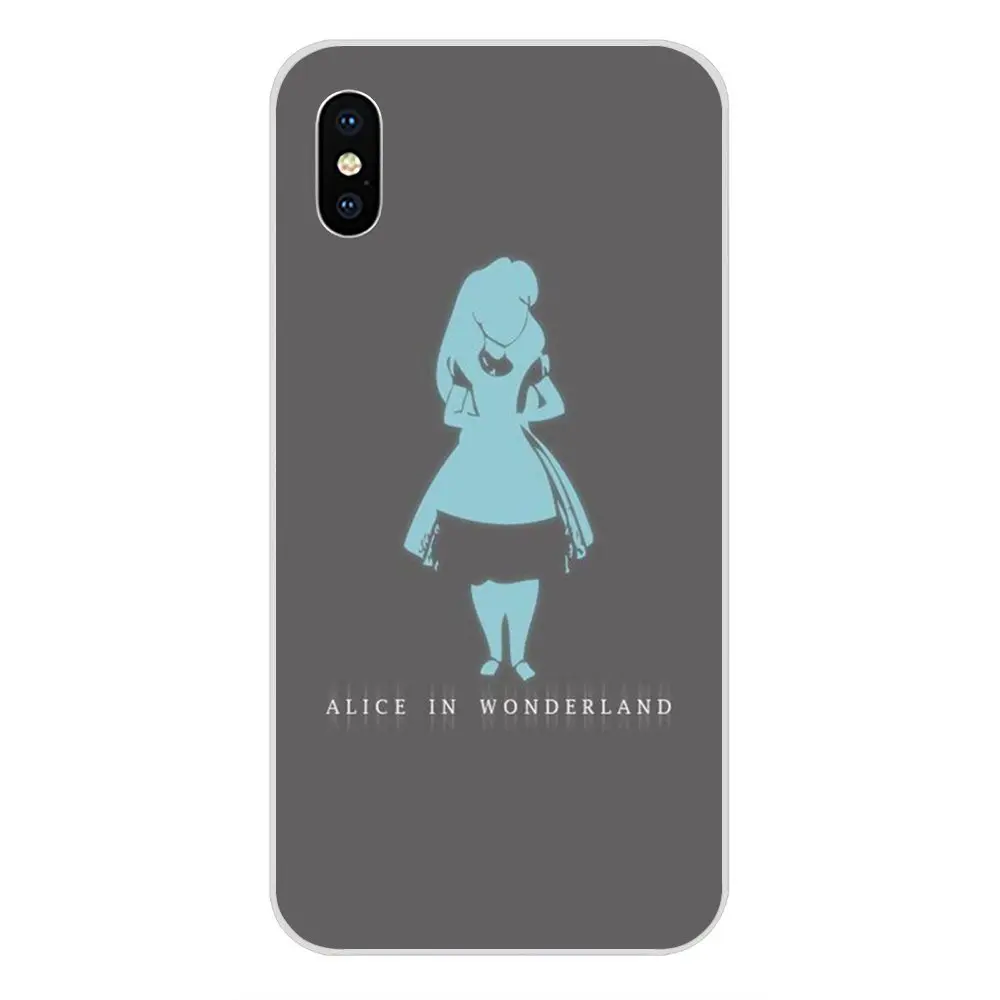 Мягкий чехол из ТПУ с Новая мода оформлением в стиле Алиса стране чудес кота для