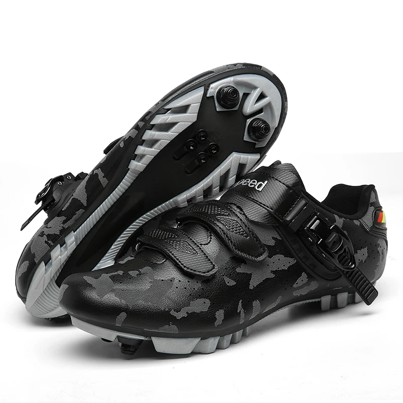 

New Black Cycling Shoes Men Mtb Bike Sneakers Professional Outdoor Sport Sapatilha Ciclismo Chaussures Road Bicycle Shoes