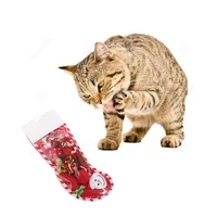 christmas pets cat sock packing toy festive puppy stocking variety pack toy squeaky plush toys christmas dog stocking gifts hot
