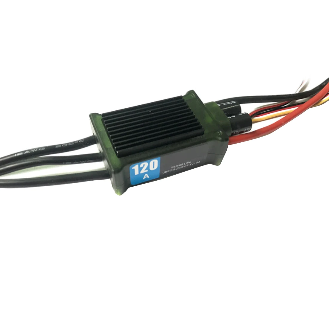 JMT 120A ESC 3-6S Lipo бесщеточный Электрический контроллер скорости двигатель с функцией Део для дрона самолета квадрокоптера