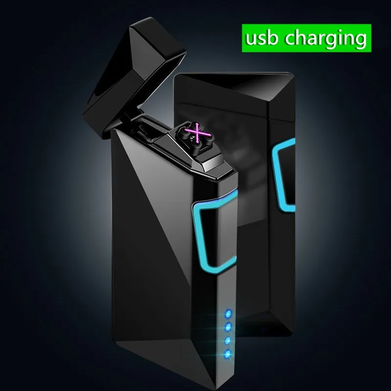 2020 цинковый сплав электронный импульсный Usb зарядка сенсорная электрическая