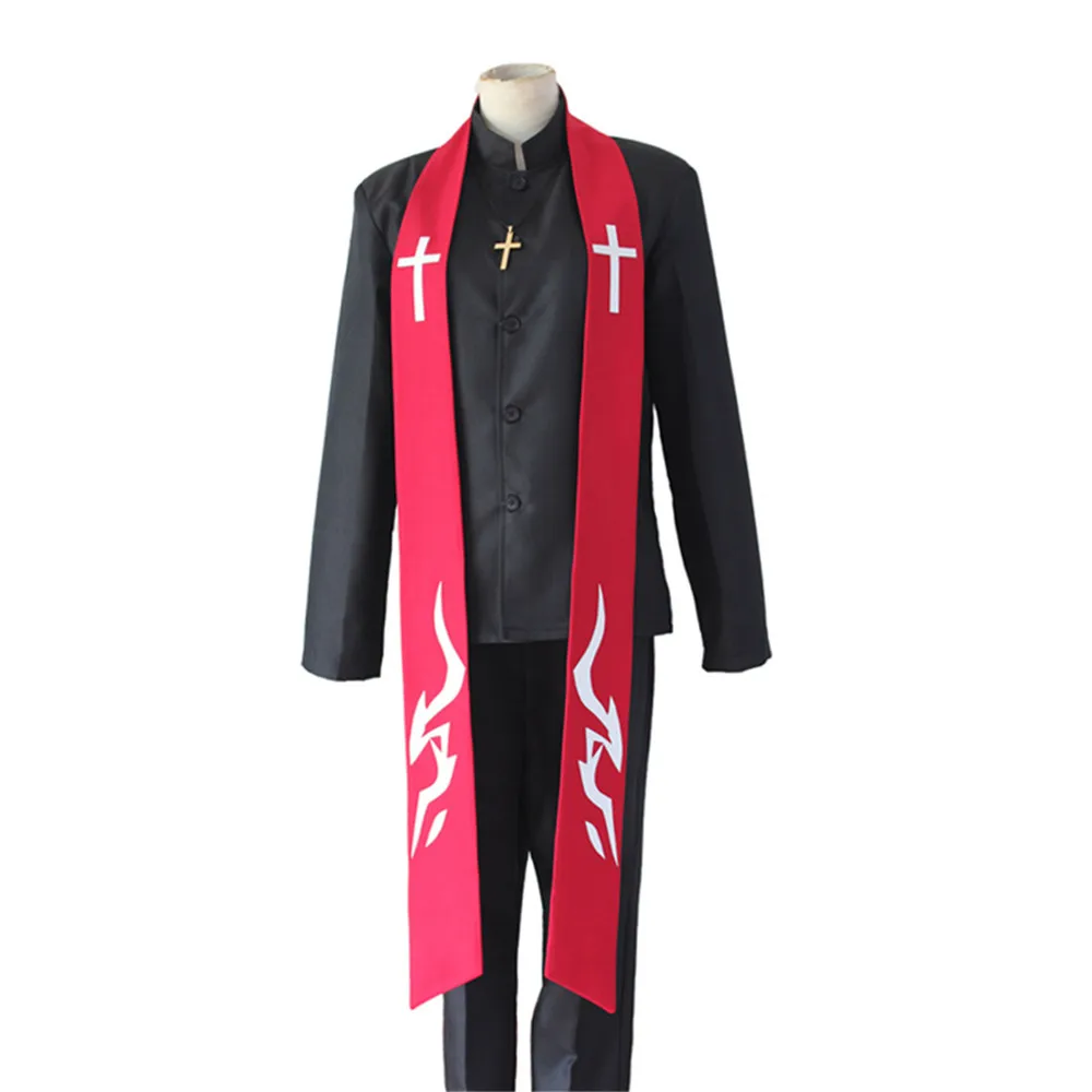 Аниме Судьба большой заказ косплей Amakusa Shirou Tokisada Униформа Fate Apocrypha Kotomine Модный