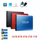 Внешний жесткий диск USB 3,1 8 ТБ SSD, мобильный твердотельный жесткий диск для настольного компьютера, быстрая память для ноутбука