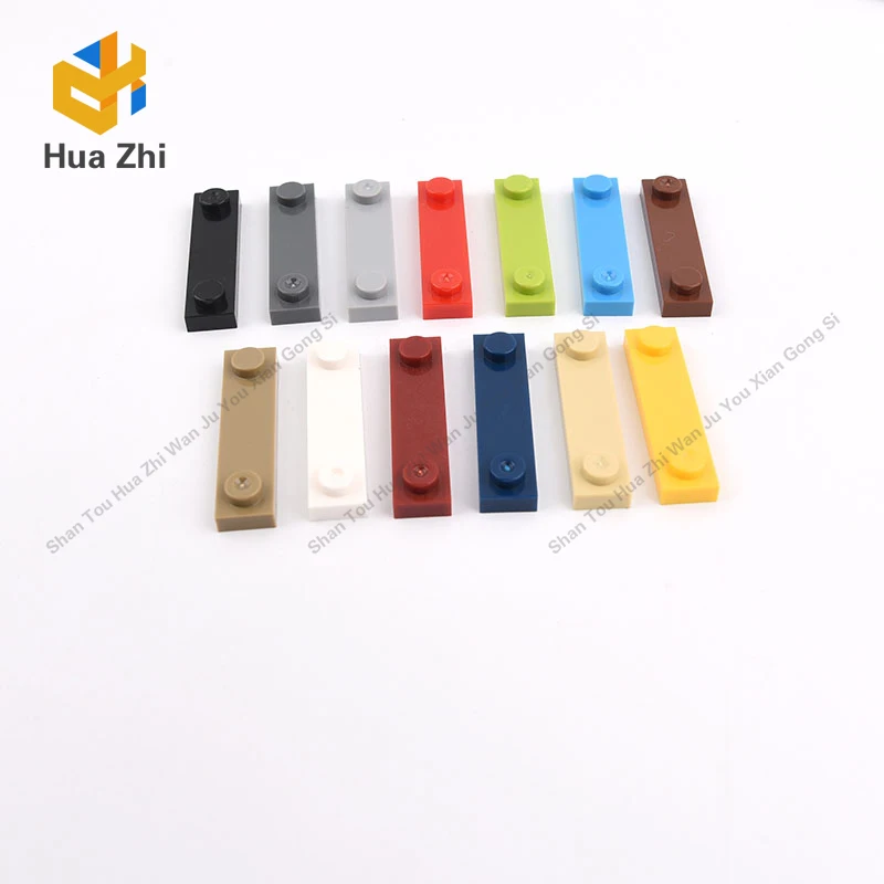 

Детали для сборки блоков, 1 х4, с 2 шипами, 10 шт., 92593