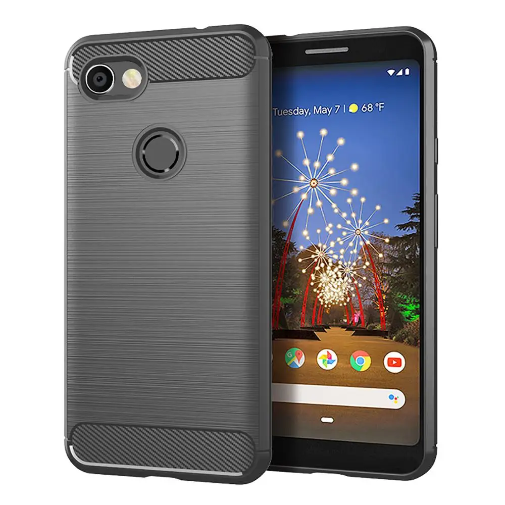 Чехол SRHE для Google Pixel 3A XL Силиконовый прочный из мягкого волокна Pixel3A |