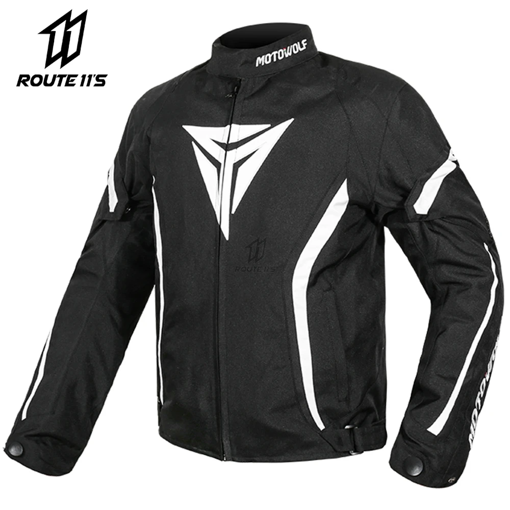 

Мужская мотоциклетная куртка с защитой от падения, костюм для мотокросса, водонепроницаемая мотоциклетная защита, куртка для езды на мотоц...