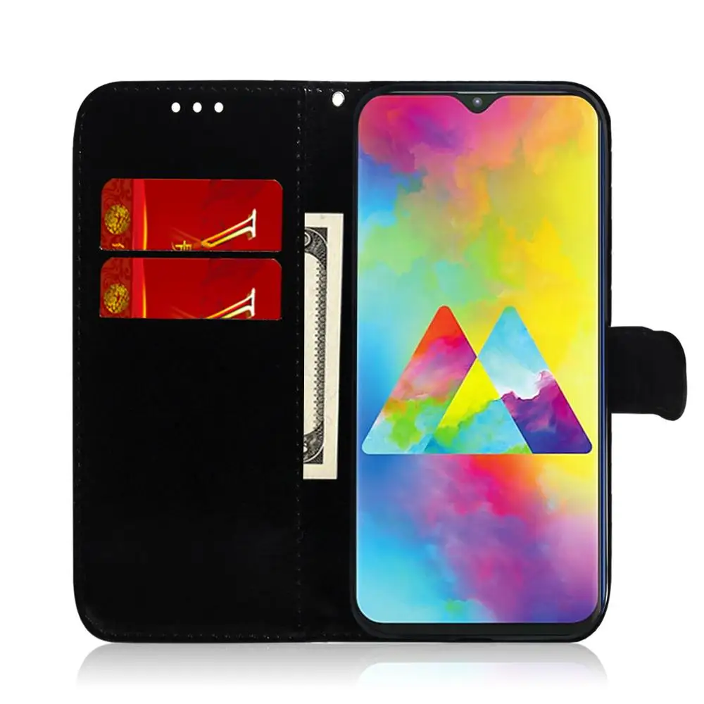 For Samsung Galaxy A10 A20 A30 A40 A50 A70 A80 A90 M10 M20 M30 Case Luxury PU Leather Cases M40 M60 Flip Phone | Мобильные телефоны