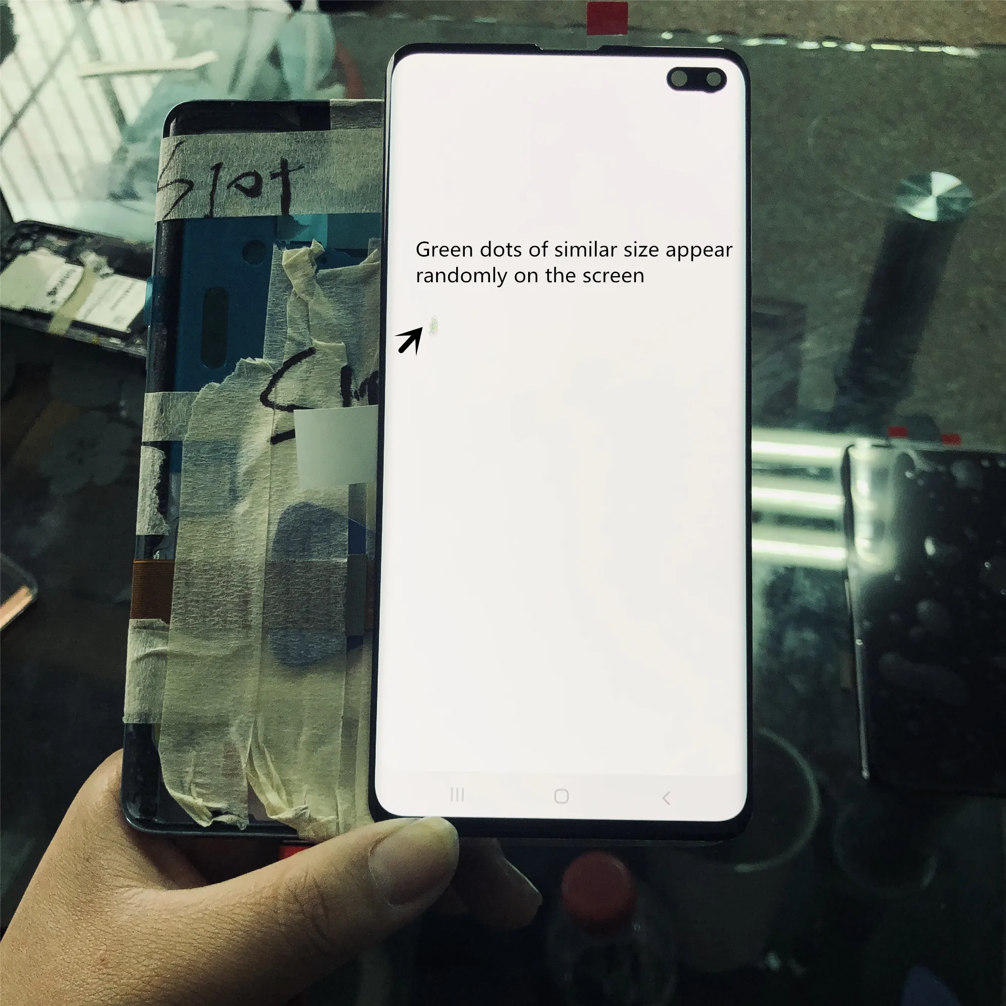100% Оригинальный ЖК дисплей для SAMSUNG Galaxy S10 Plus + G9750 G975F сенсорный экран дигитайзер в