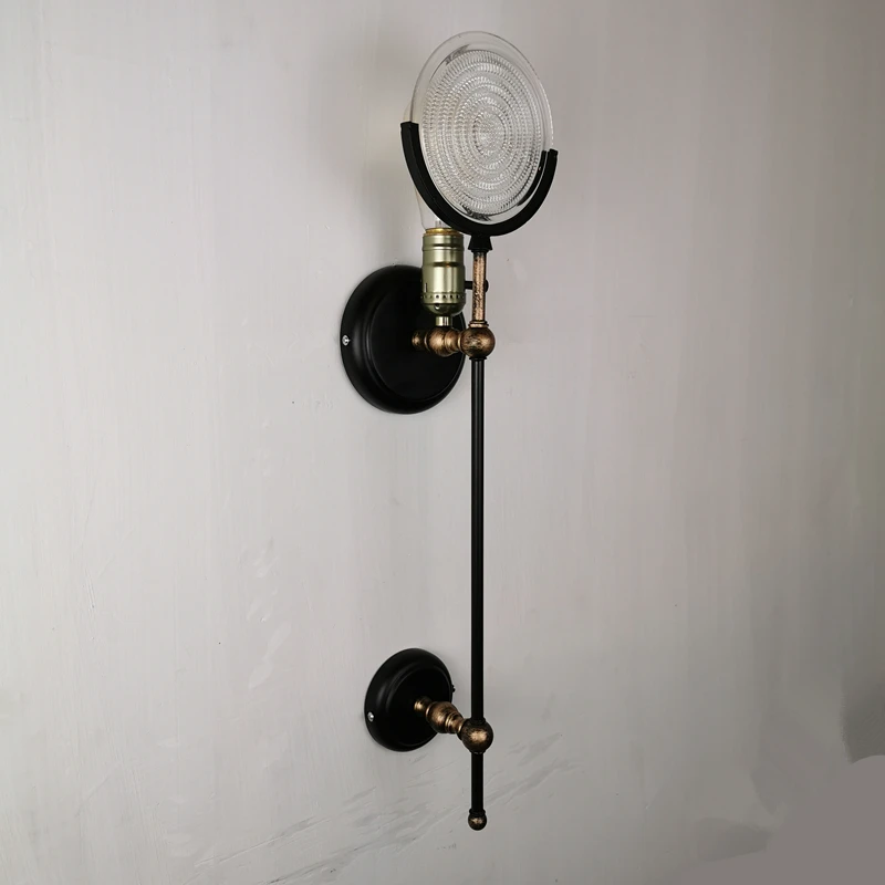 Настенный светильник Calla&Allan, черный, стеклянный, 120 мм allan quatermain