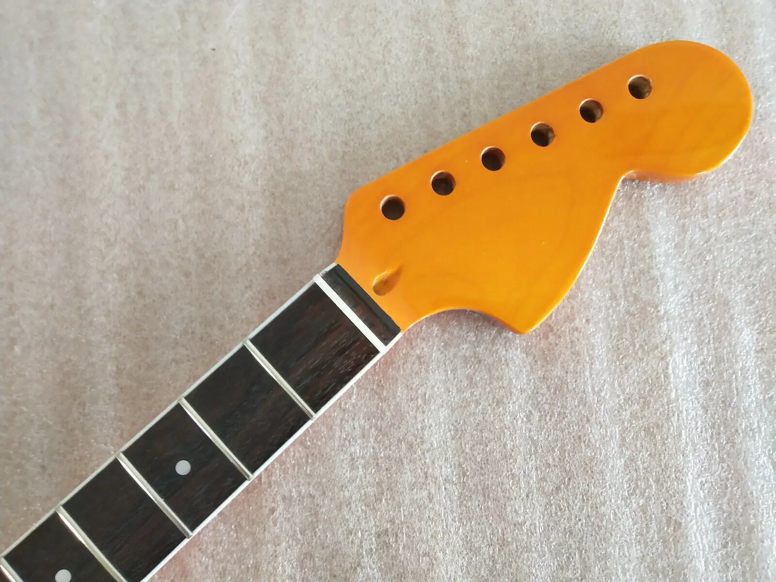 Большой головной убор 21 лада клен электрогитара шеи часть желтый палисандр