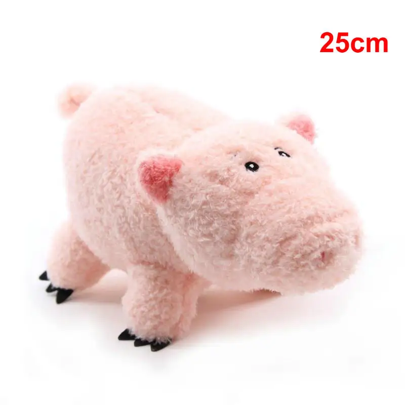 Pig 25cm История игрушек 4 плюшевые игрушки кролик утка Ducky Forky СВИНЬЯ Мягкая кукла животных для детей день рождения Рождественский подарок - Цвет: Pig 25cm