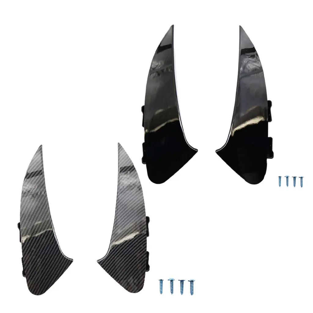 

1 Pair of Rear Bumper Spoiler Side Air Vent Trims Replacement for CLA-Class Sport Bumper