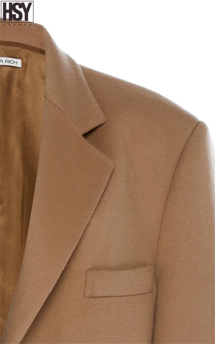 【HSY】2019 осенне-зимний Новый Женский Повседневный шерстяной костюм куртка