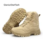 Ботинки мужские тактические, военные ботинки спецназ, Нескользящие, для отдыха на открытом воздухе, походов, охоты