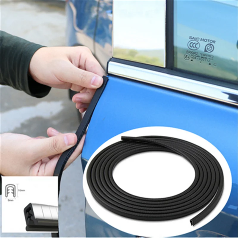 1M Built-in Steel Car Door Strip for insignia vw golf 4 ford focus 3 mondeo mk3 h7 opel zafira b alfa romeo 159 w5w |