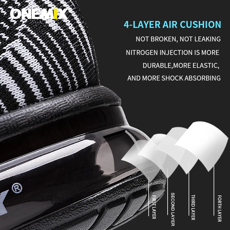 Onemix men's sport running shoes music rhythm sneakers breathable mesh outdoor athletic shoe EU size 39-46 free shipping | Спорт и