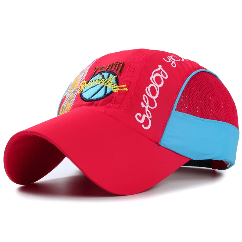 Summer Hat Kids Baby Mesh Hats Children Baseball Cap Boys Sun Outdoor Quick-drying Caps Hip Hop Snapback | Аксессуары для одежды