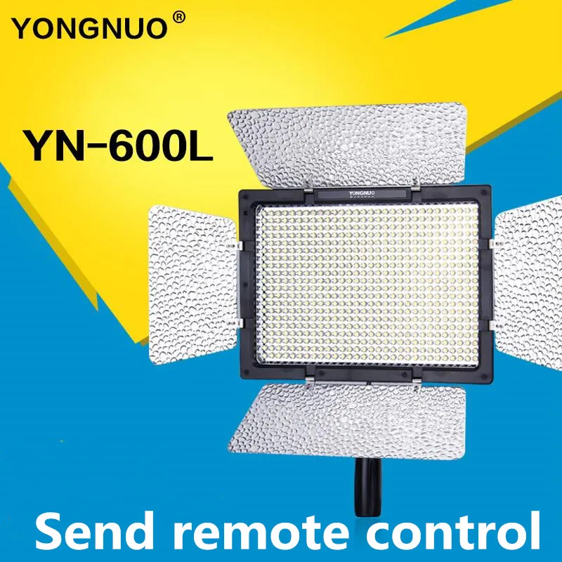 Светодиодная лампа для видеосъемки YONGNUO YN600L YN600 600 светодиодный светильник Панель