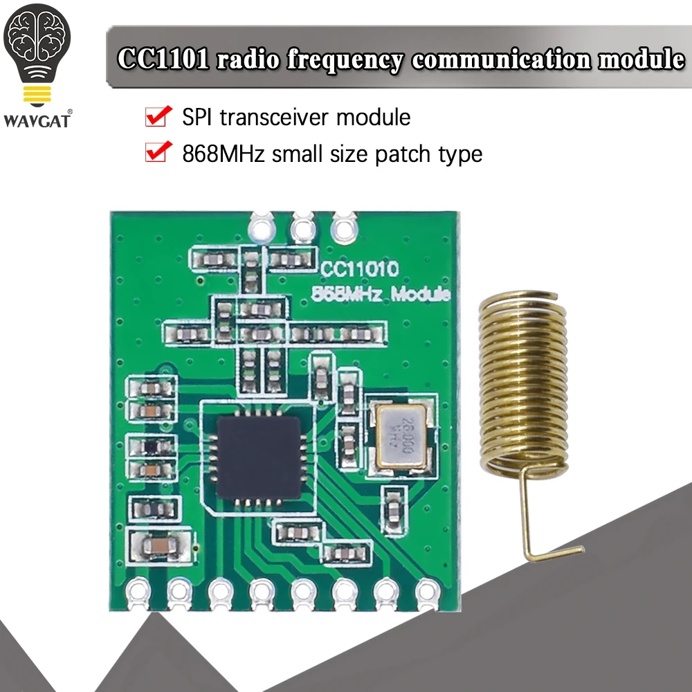 Беспроводной модуль CC1101 антенна передачи на большие расстояния 868 МГц M115 для FSK GFSK